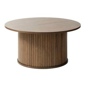 Rebellenclub Taree Salontafel - ø90 cm - Smoked Eiken