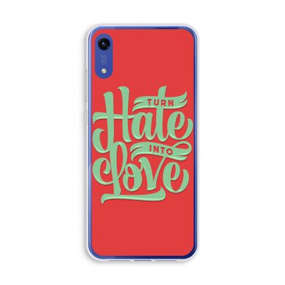 Turn hate into love: Honor Play 8A Transparant Hoesje