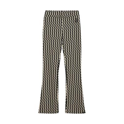 Indian Blue Jeans Winter flare broek meisjes - zwart - zigzag