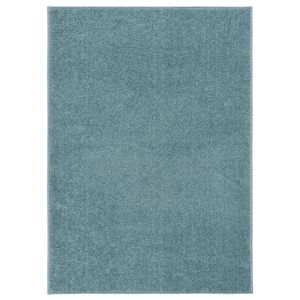 Vloerkleed kortpolig 240x340 cm blauw