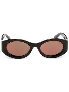 Ambush Eyewear lunettes de soleil Gogelen à monture ovale - Noir