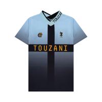 Touzani Taisho Voetbalshirt Kids Lichtblauw Zwart Goud