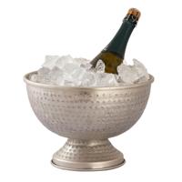 Exclusieve Elegante Champagnekoeler - Zilver