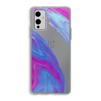 Zweverige regenboog: OnePlus 9 Transparant Hoesje Zweverige regenboog: OnePlus 9 Transparant Hoesje