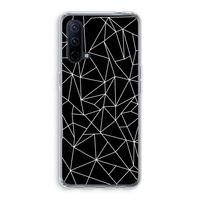 Geometrische lijnen wit: OnePlus Nord CE 5G Transparant Hoesje Geometrische lijnen wit: OnePlus Nord CE 5G Transparant Hoesje