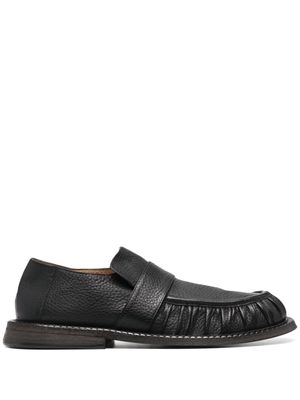 Marsèll mocassins Alluce en cuir grainé - Noir