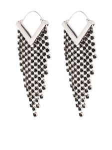 ISABEL MARANT boucles d'oreilles pendantes Melting - Argent