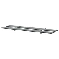 Schappen zwevend 2 st 100x10 cm 8 mm glas