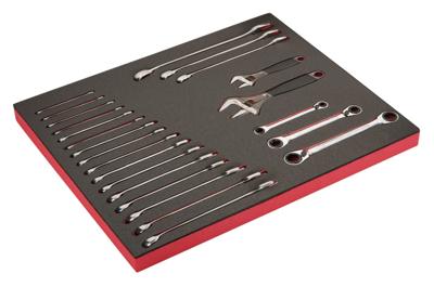Bahco Foaminlay Fit&Go 3/3 met sleutels en moersleutels - 22-delig - FF1A112