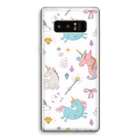 Fantasiewereld: Samsung Galaxy Note 8 Transparant Hoesje