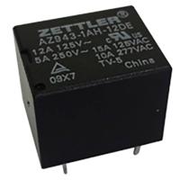 Zettler Electronics Zettler electronics Printrelais 12 V/DC 15 A 1x wisselcontact 1 stuk(s) - thumbnail