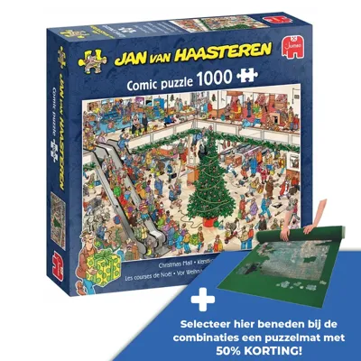 Puzzel xms jvh christmas mall 1000