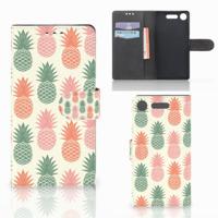Sony Xperia XZ1 | Book Cover | Ananas