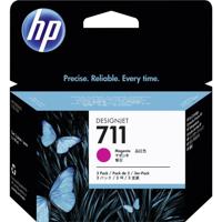 HP Inktcartridge 711 Origineel Triple Magenta CZ135A