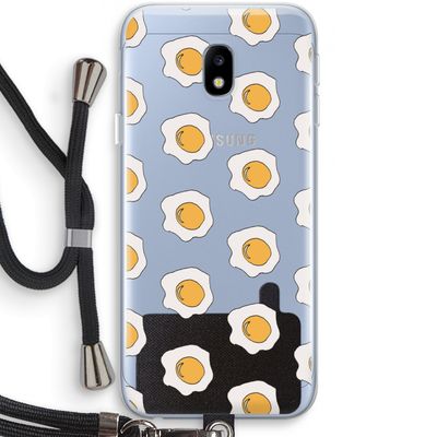 Bacon to my eggs #1: Samsung Galaxy J3 (2017) Transparant Hoesje met koord