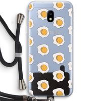 Bacon to my eggs #1: Samsung Galaxy J3 (2017) Transparant Hoesje met koord