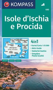 Wandelkaart 680 Isole d'Ischia e Procida | Kompass