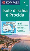 Wandelkaart 680 Isole d'Ischia e Procida | Kompass - thumbnail