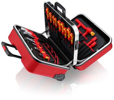 Knipex Gereedschapskoffer "BIG Twin Move RED" Elektrotechniek - 98 99 15