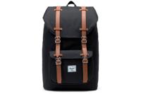 Herschel Little America Rugzak Black Tan Mid Volume