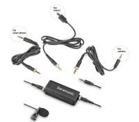 Saramonic Dual Audio Mixer LavMic met Lavalier Microfoon - thumbnail