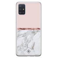 Samsung Galaxy A51 siliconen hoesje - Rose all day