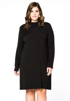 Yoek Jurk met lage rug | Zwart | Maat 58/60
