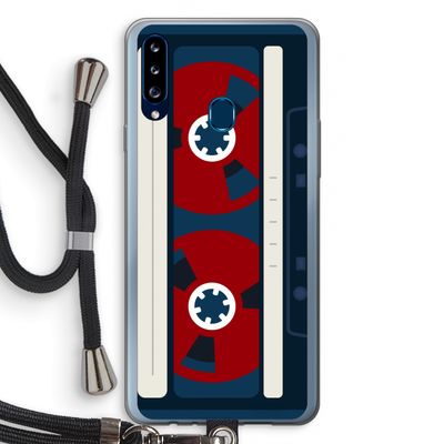 Here's your tape: Samsung Galaxy A20s Transparant Hoesje met koord