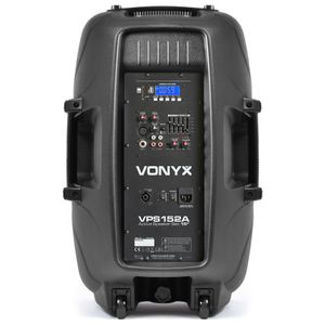 Vonyx VPS152A geluidsinstallatie 1000W met stands en LED&apos;s