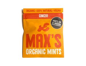 Max Organic Mints Ginger Mints 17gr