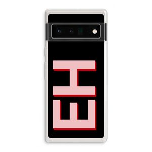 Monogram: Google Pixel 6 Pro Transparant Hoesje
