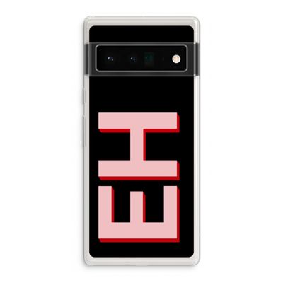 Monogram: Google Pixel 6 Pro Transparant Hoesje
