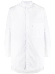 Yohji Yamamoto chemise à poches à rabat - Blanc