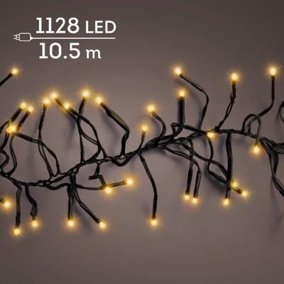 Clusterverlichting led 1128 lampjes klassiek warm
