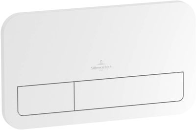 Villeroy & Boch ViConnect bedieningspaneel glans wit tbv ViConnect inbouwreservoir