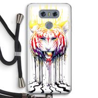Fading: LG G6 Transparant Hoesje met koord Fading: LG G6 Transparant Hoesje met koord