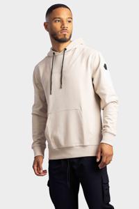 Cruyff Kadeno Hoodie Heren Beige - Maat S - Kleur: Beige | Soccerfanshop