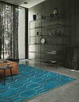 Wedgwood - Arris Teal 37307 - 250x350 cm Vloerkleed