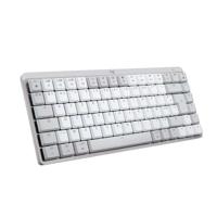 Logitech - draadloos toetsenbord voor Mac - MX Mechanical Mini - lichtgrijs