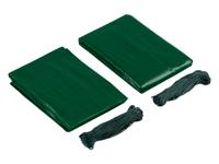 PARKSIDE Afdekzeil (2 x 3 m set van 2)