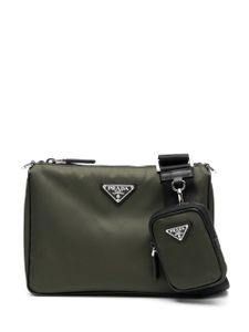 Prada sac porté épaule Re-Nylon - Vert