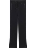 Courrèges pantalon en maille nervurée - Noir