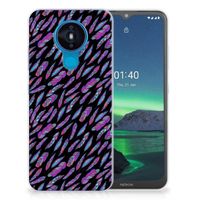 Nokia 1.4 TPU bumper Feathers Color