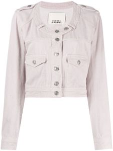 ISABEL MARANT veste Valene en jean - Rose