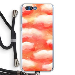 Lichte Wolken: Honor 10 Transparant Hoesje met koord