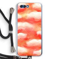 Lichte Wolken: Honor 10 Transparant Hoesje met koord