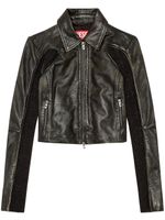 Diesel L-Totem leather jacket - Noir