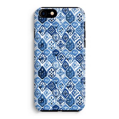 Blauw motief: iPhone 7 Tough Case