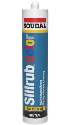 Soudal Silirub Color | Siliconenkit | Antraciet Ral 7016 | 300 ml - 105831