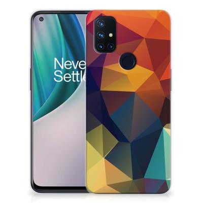 OnePlus Nord N10 5G | TPU Hoesje | Polygon Color